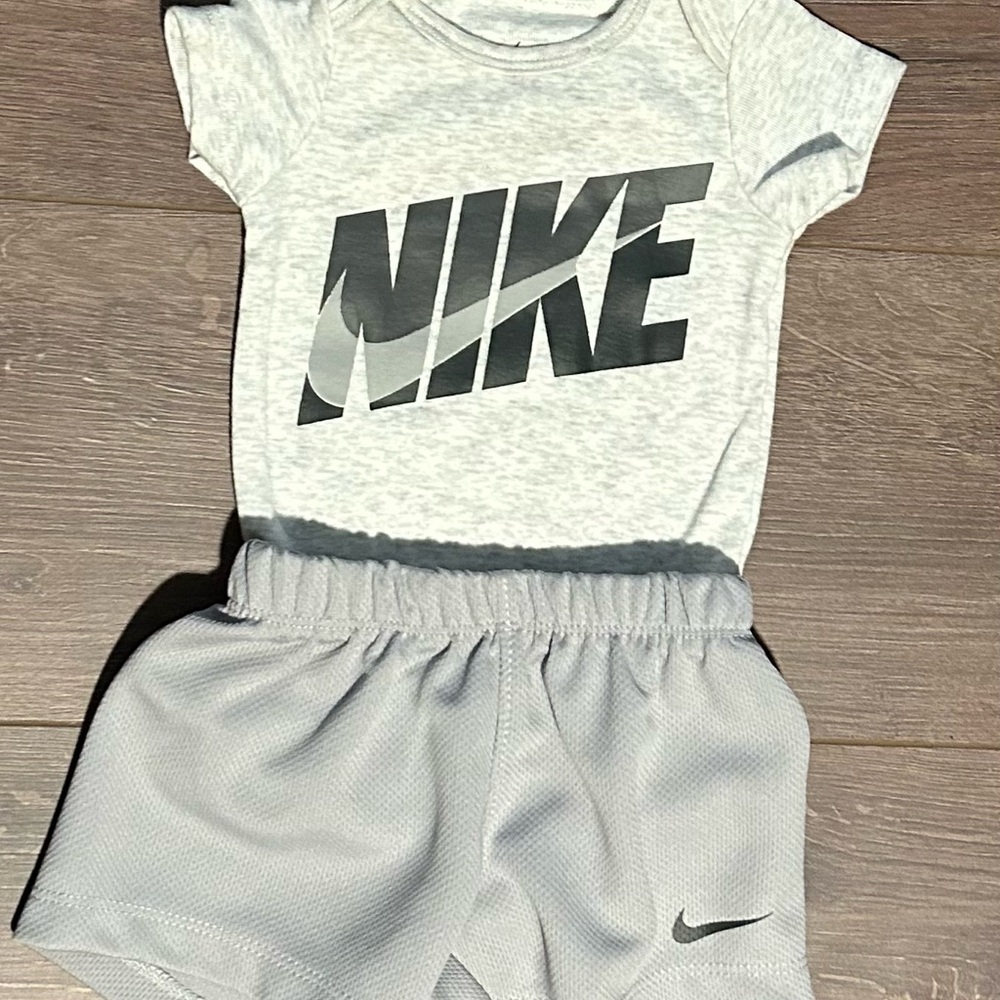 Nike Gray Baby Outfit